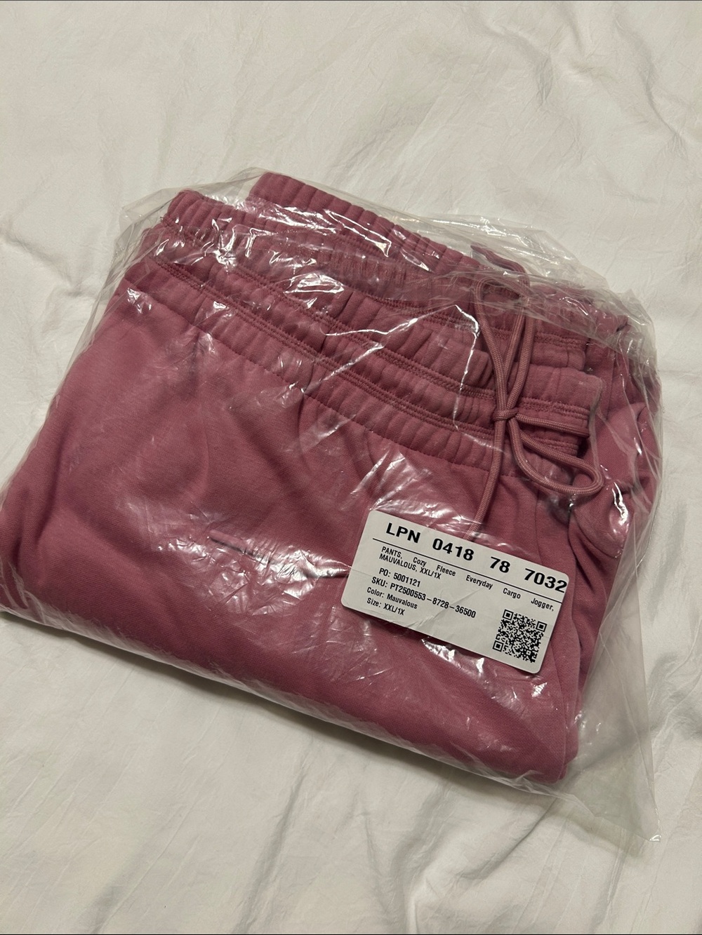 Pink Cargo Jogger Sweatpants - Picture 6 of 6